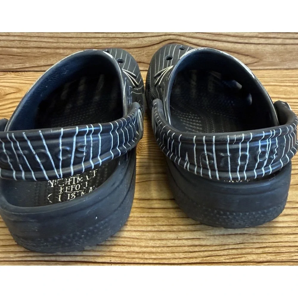 Crocs Nightmare‎ Before Christmas Clogs Jack Skellington Junior Child Sz 1